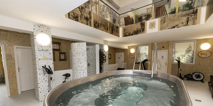 Pobyt v Karlových Varoch s raňajkami alebo polpenziou, neobmedzeným wellness aj masážou