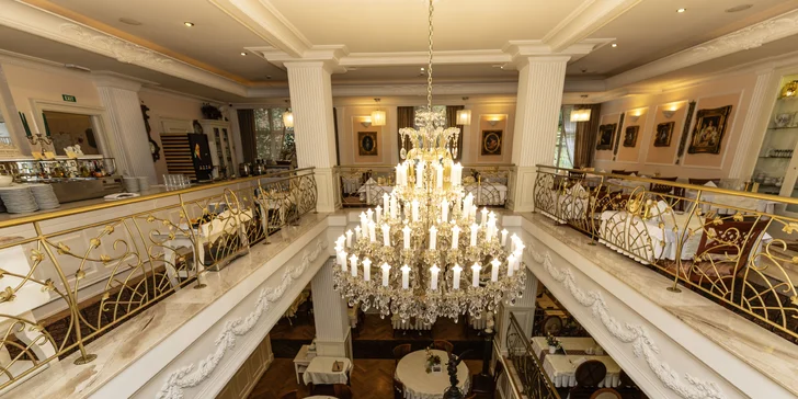 Pobyt v Karlových Varoch s raňajkami alebo polpenziou, neobmedzeným wellness aj masážou