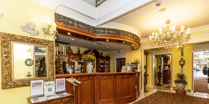 Pobyt v Karlových Varoch s raňajkami alebo polpenziou, neobmedzeným wellness aj masážou