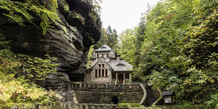 Pobyt v tajuplnej Starej plynárně v Hřensku s raňajkami alebo bez stravy