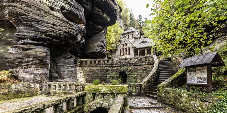 Pobyt v tajuplnej Starej plynárně v Hřensku s raňajkami alebo bez stravy