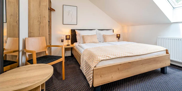 Krásy Českého Krumlova: zrekonštruovaný penzión pri rieke a raňajky