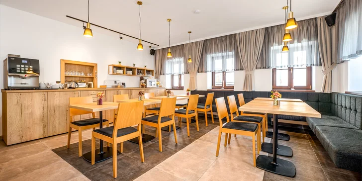 Krásy Českého Krumlova: zrekonštruovaný penzión pri rieke a raňajky