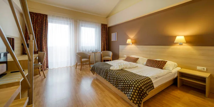 Wellness pobyt 2+1 noc zadarmo so vstupom do Thermal parku Patince a polpenziou