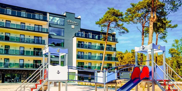 Rodinná dovolenka pri Baltiku: wellness rezort pri pláži, raňajky aj polpenzia, vyžitie pre deti