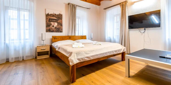 Oddych v Štiavnických vrchoch: penzión s raňajkami či polpenziou a wellness