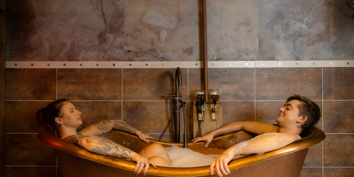 Relaxácia vo wellness, masáž aj pivný kúpeľ a voucher do reštaurácie pre 2 osoby