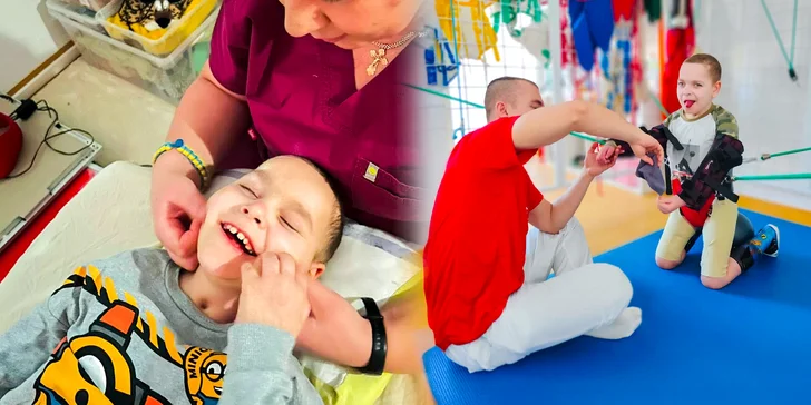 Prispejte Mykhailovi na intenzívne rehabilitačné pobyty