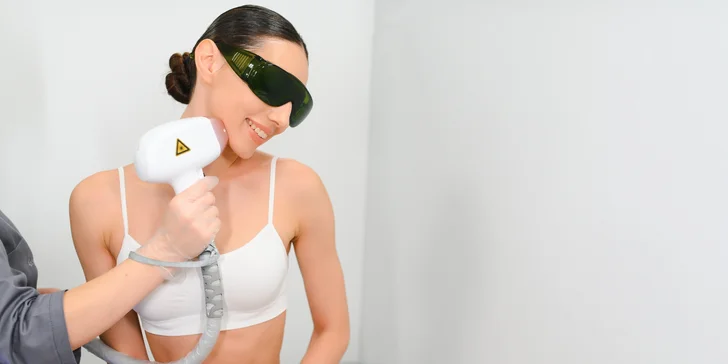 Laserová epilácia partií podľa výberu: ruky, nohy, intímne partie aj tvár