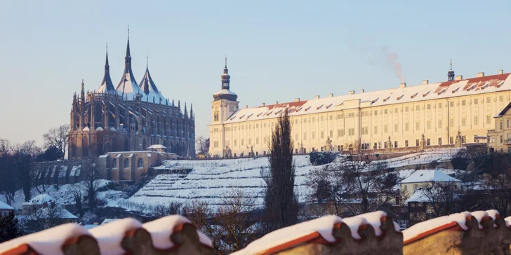 Romantický pobyt v Kutnej Hore: moderné izby s raňajkami, vínom aj možnosťou vírivky