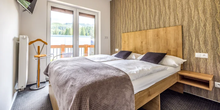 Pobyt plný pohody v štýlovom apartmáne v srdci lyžiarskeho strediska Jasná pre 2 až 4 osoby