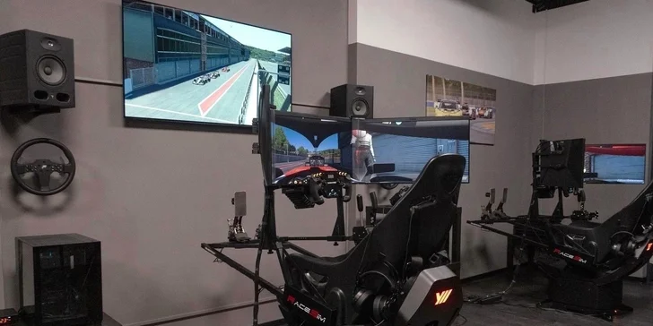 Unikátna jazda na závodnom simulátore
