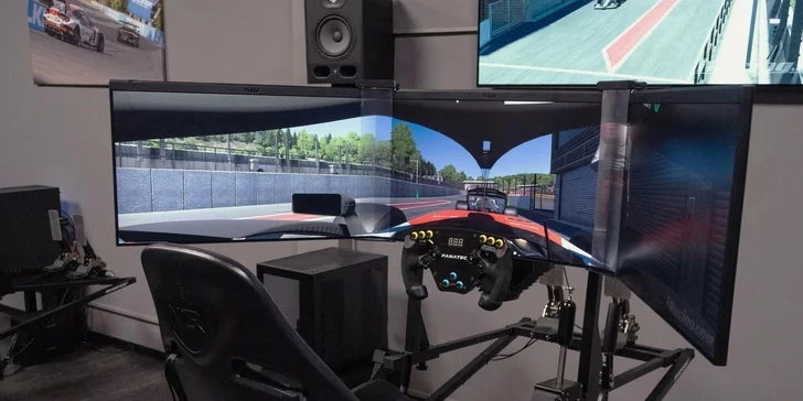 Unikátna jazda na závodnom simulátore