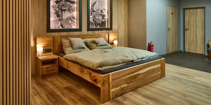 Pobyt v Pivnom apartmáne v centre Znojma: fínska sauna, pivný kúpeľ a 4 litre piva