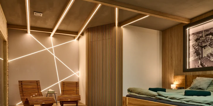 Pobyt v Pivnom apartmáne v centre Znojma: fínska sauna, pivný kúpeľ a 4 litre piva