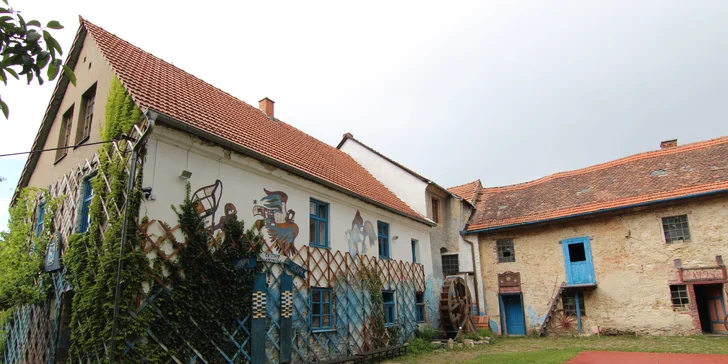 Ubytovanie v originálnom mlynskom apartmáne na juhu Moravy pre milovníkov kumštu