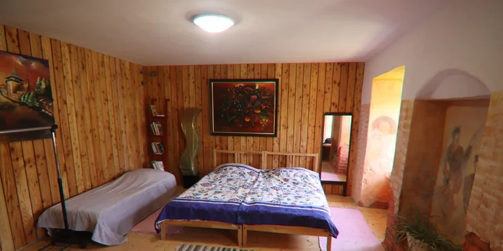 Ubytovanie v originálnom mlynskom apartmáne na juhu Moravy pre milovníkov kumštu