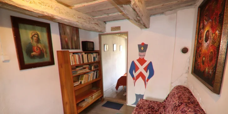 Ubytovanie v originálnom mlynskom apartmáne na juhu Moravy pre milovníkov kumštu