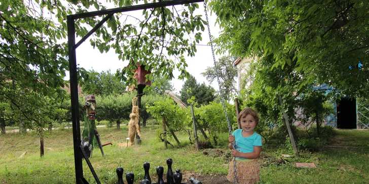 Ubytovanie v originálnom mlynskom apartmáne na juhu Moravy pre milovníkov kumštu