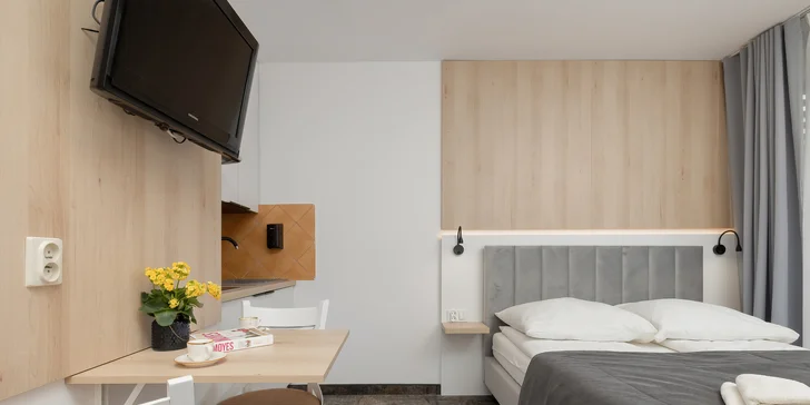 Pobyt v obci Rewal pri Balte, 45 km od Międzyzdrojów: vila 200 m od pláže, strava aj wellness