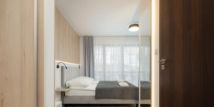 Pobyt v obci Rewal pri Balte, 45 km od Międzyzdrojów: vila 200 m od pláže, strava aj wellness