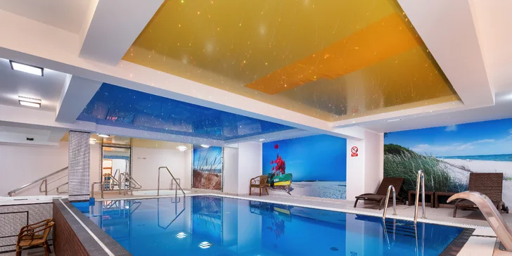 Pobyt v obci Rewal pri Balte, 45 km od Międzyzdrojów: vila 200 m od pláže, strava aj wellness