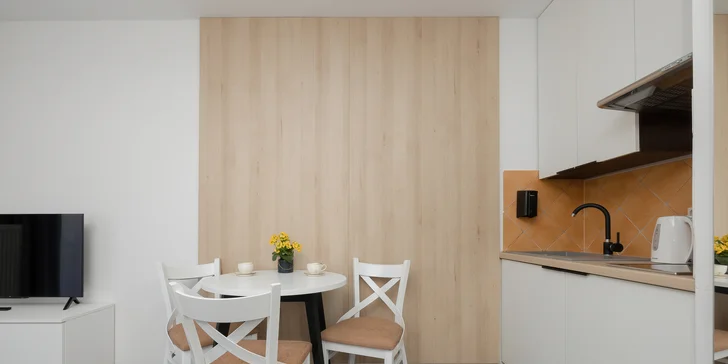 Pobyt v obci Rewal pri Balte, 45 km od Międzyzdrojów: vila 200 m od pláže, strava aj wellness