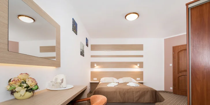 Penzión v baltskej dedine Rewal 400 m od piesočnatej pláže: raňajky alebo polpenzia aj neobmedzený wellness