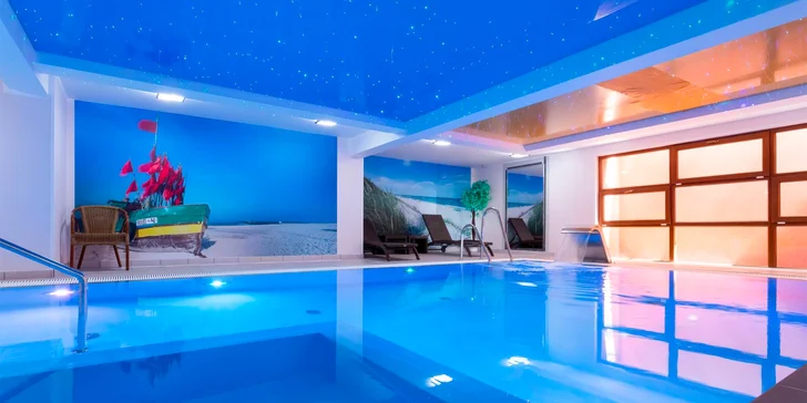 Penzión v baltskej dedine Rewal 400 m od piesočnatej pláže: raňajky alebo polpenzia aj neobmedzený wellness