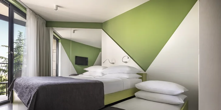 Kvarnerský záliv: 3* hotel len 100 od mora, wellness a all inclusive light