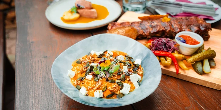 Otvorený voucher na konzumáciu v reštaurácii U Septima: 30 - 70 €