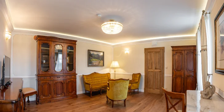 Príjemný pobyt na kaštieli neďaleko Valtíc a Lednice s raňajkami a privátnym wellness