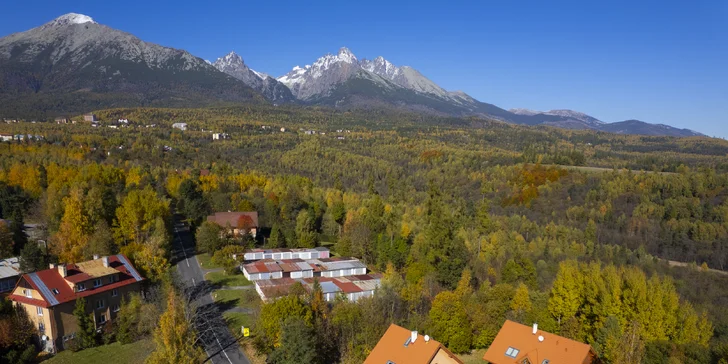 Apartmány v Dolnom Smokovci s raňajkami, syrovým tanierom a fľašou vína