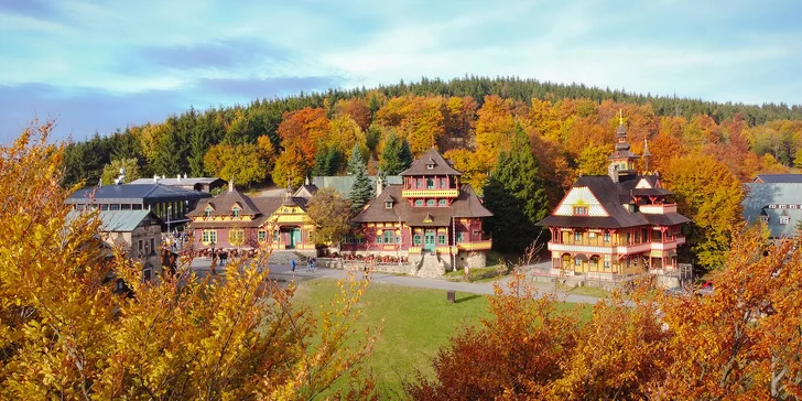 Jurkovičove útulne na Pustevnách: pobyt s raňajkami aj večerou vo valašskej reštaurácii Libušín