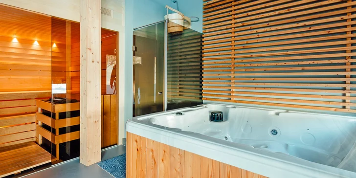 Útulné apartmánové zrubové domčeky na Kysuciach s polpenziou a privátnym wellness