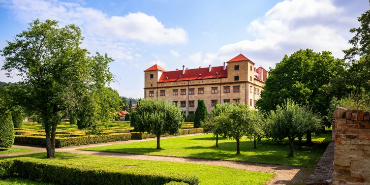 Pobyt na juhu Moravy: hotel s výhľadom na zámok Bučovice, raňajky aj vstup do wellness