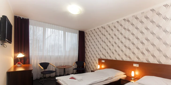 Pobyt na juhu Moravy: hotel s výhľadom na zámok Bučovice, raňajky aj vstup do wellness