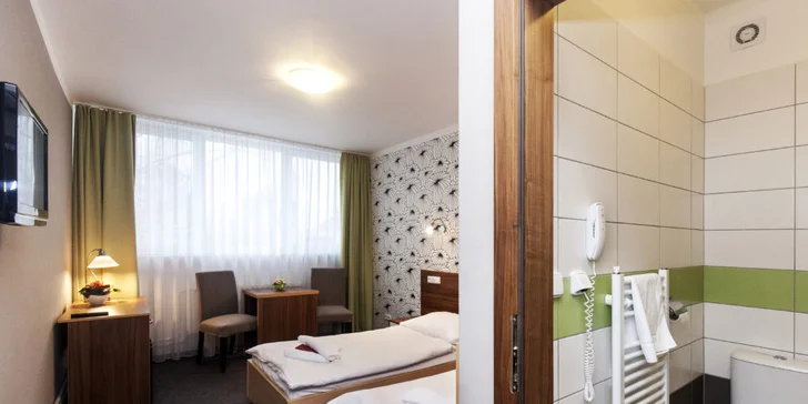 Pobyt na juhu Moravy: hotel s výhľadom na zámok Bučovice, raňajky aj vstup do wellness