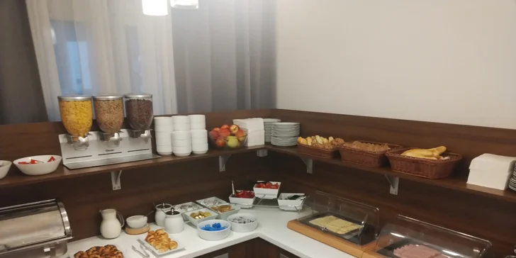 Pobyt na juhu Moravy: hotel s výhľadom na zámok Bučovice, raňajky aj vstup do wellness