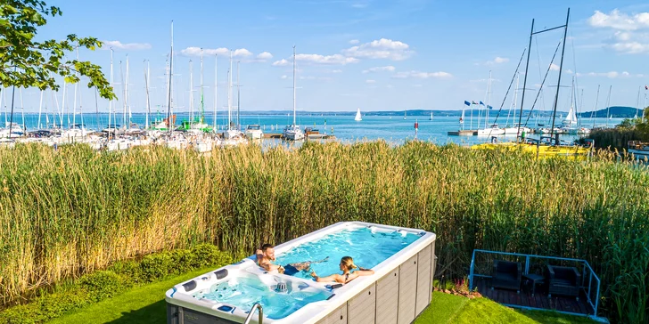 4* hotel na brehu Balatonu: polpenzia a neobmedzený vstup do wellness
