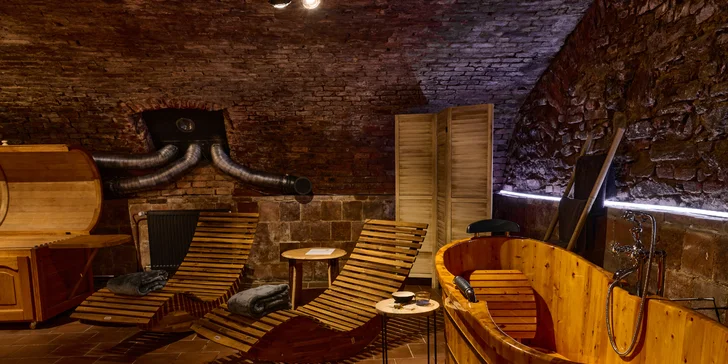 Pobyt v historickom centre Znojma: pivničný apartmán so súkromným wellness a sektom