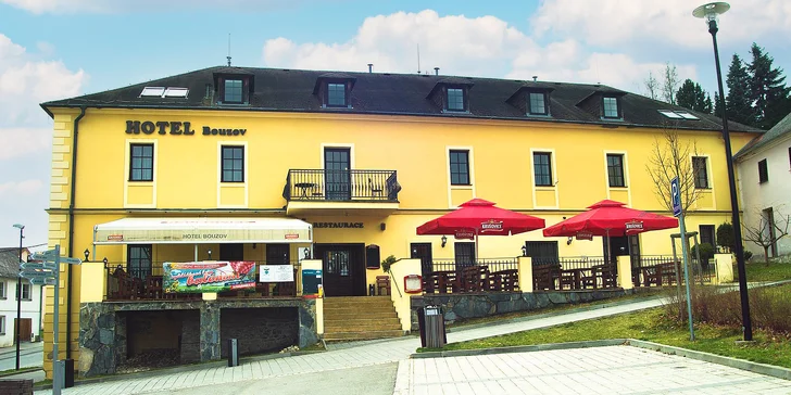 Dovolenka v podhradí: pobyt v hoteli pár krokov od hradu Bouzov