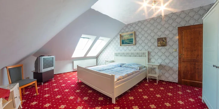 Dovolenka v podhradí: pobyt v hoteli pár krokov od hradu Bouzov