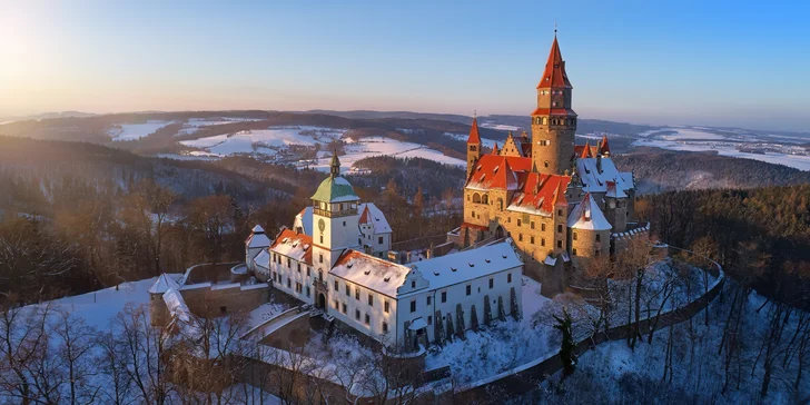 Dovolenka v podhradí: pobyt v hoteli pár krokov od hradu Bouzov