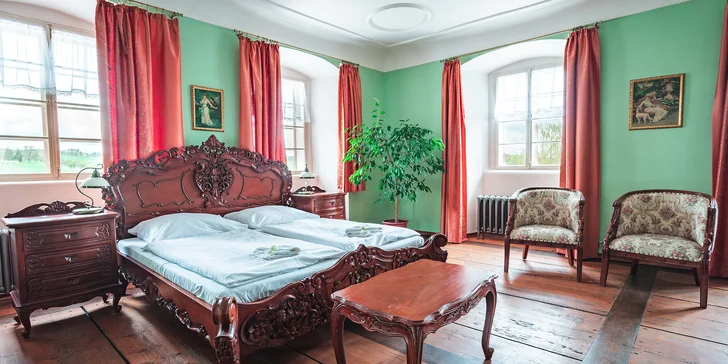 Romantický pobyt v Dubenci: bývalá fara s raňajkami a vírivkou