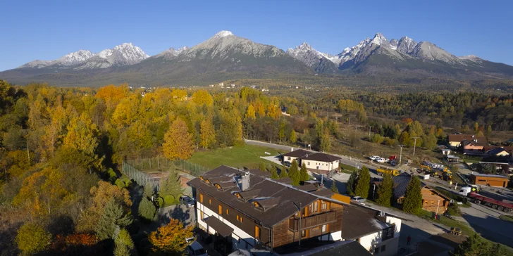 Rodinná dovolenka v Novej Lesnej s polpenziou a fínskou saunou