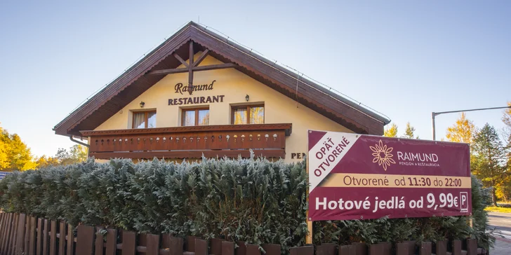 Penzión na úpätí Tatier s polpenziou aj vstupom do wellness