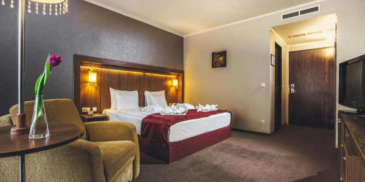 Oddych a romantika v špičkovom hoteli v kúpeľnom meste Bükfürdő: wellness pobyt s polpenziou