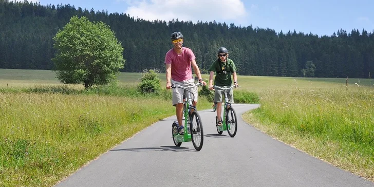 Aktívny oddych v hoteli v Janských Lázňach: raňajky alebo polpenzia, kolobežky aj vstup do lanového parku