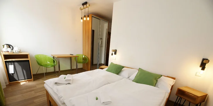 Aktívny oddych v hoteli v Janských Lázňach: raňajky alebo polpenzia, kolobežky aj vstup do lanového parku